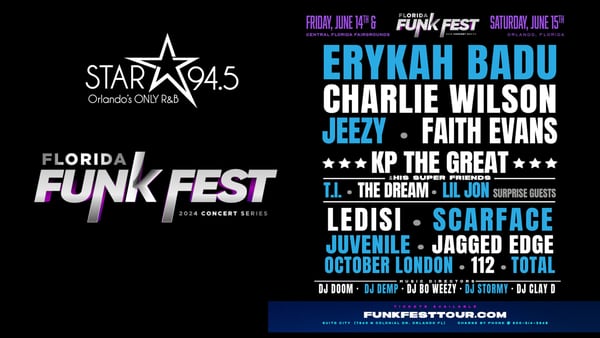 Win 2-day Tickets To Funk Fest