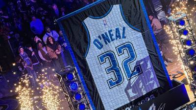 Orlando Magic retire Shaquille O’Neal’s No. 32