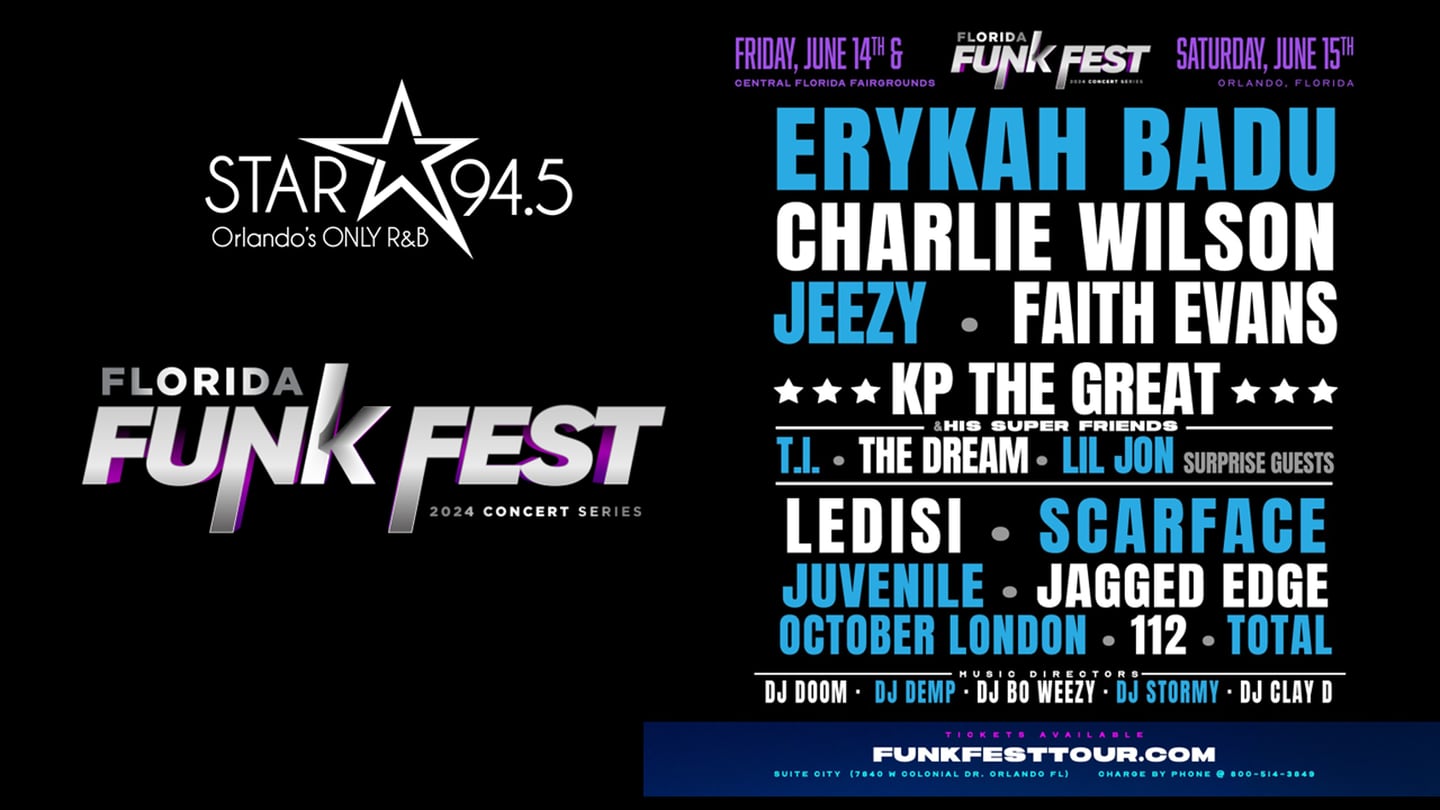 Get Info Here for STAR 94.5′s Funk Fest 2024