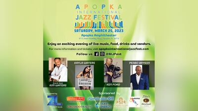 Apopka International Jazz Festival - March 25th