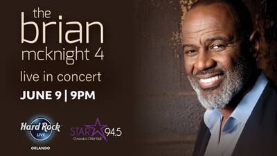 Enter To Win Tickets To See Brian McKnight