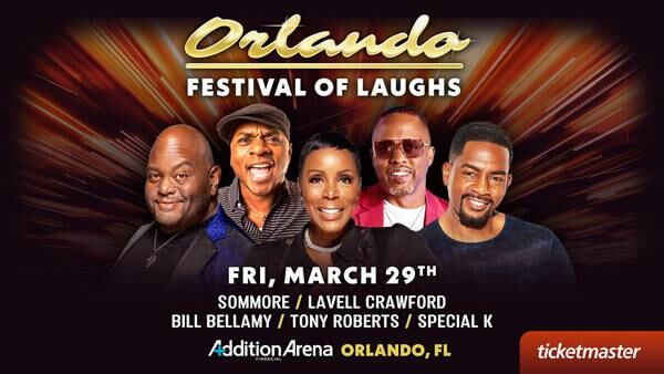 Count Down To Win Front Row Tickets To The Orlando Festival of Laughs