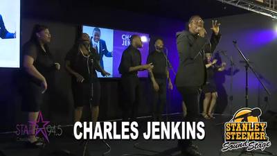 Charles Jenkins on the Stanley Steemer Sound Stage