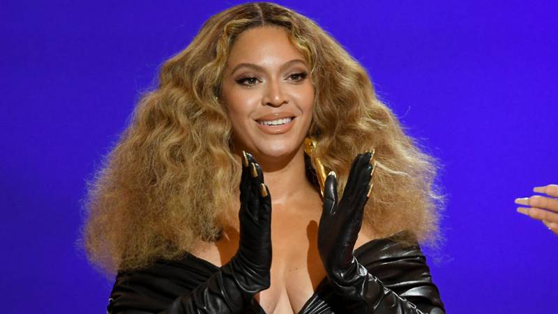 LOS ANGELES, CALIFORNIA - MARCH 14: Beyoncé accepts the Best Rap Performance award for 'Savage' onstage during the 63rd Annual GRAMMY Awards at Los Angeles Convention Center on March 14, 2021 in Los Angeles, California. (Photo by Kevin Winter/Getty Images for The Recording Academy)