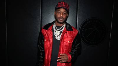 Watch Cam'ron respond to reporter asking about Diddy allegations, footage