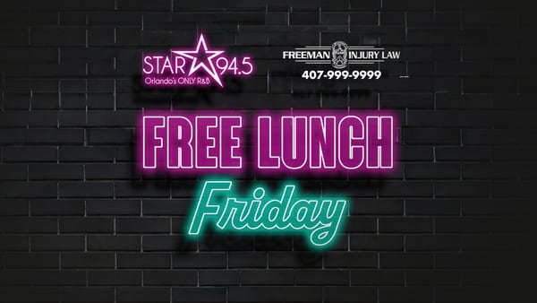 You Could Win Lunch Delivered To You With Free Lunch Friday