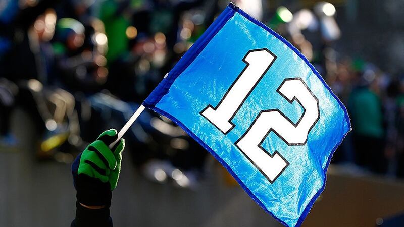 The Seahawks have honored their fans by calling them the 12th man on the field.