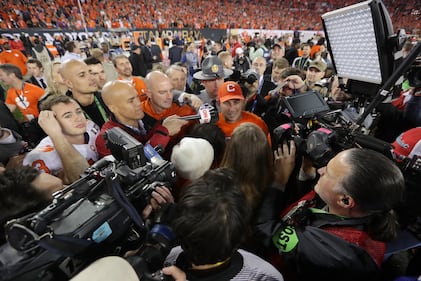2017 CFP National Championship Clemson Tigers Alabama Crimson Tide