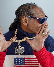 Snoop Dogg at the Olympics in Milan