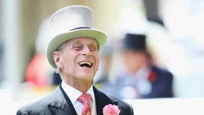 ASCOT, ENGLAND - JUNE 18: Prince Philip, Duke of Edinburgh attends day two of Royal Ascot at Ascot Racecourse on June 18, 2014 in Ascot, England. (Photo by Chris Jackson/Getty Images for Ascot Racecourse)