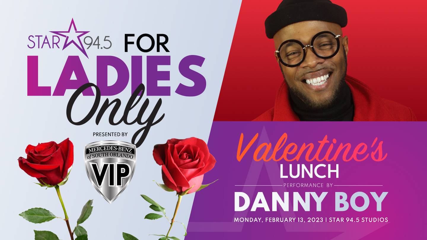 Win Tickets To ‘For Ladies Only Valentine’s Day’ Lunch With Danny Boy